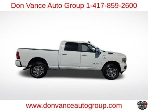 Bright White Clearcoat 2024 RAM 2500 Laramie Crew Cab 4x4 6'4' Box