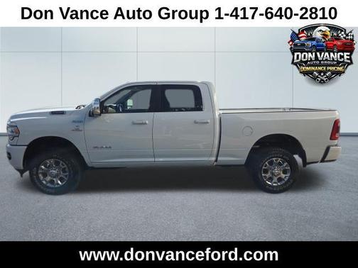 Bright White Clearcoat 2024 RAM 2500 Laramie Crew Cab 4x4 6'4' Box