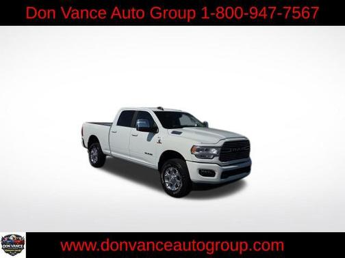 Bright White Clearcoat 2024 RAM 2500 Laramie Crew Cab 4x4 6'4' Box
