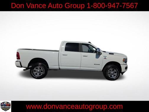 Bright White Clearcoat 2024 RAM 2500 Laramie Crew Cab 4x4 6'4' Box