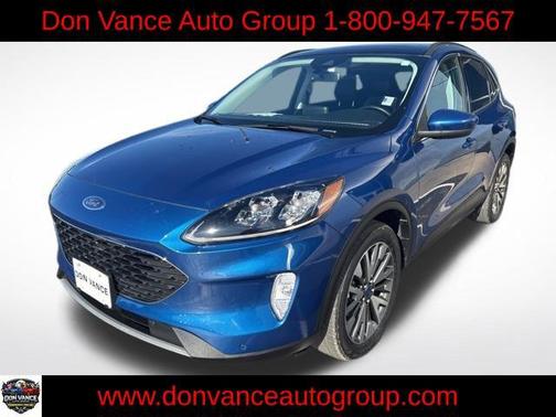 Atlas Blue Metallic 2022 Ford Escape Titanium