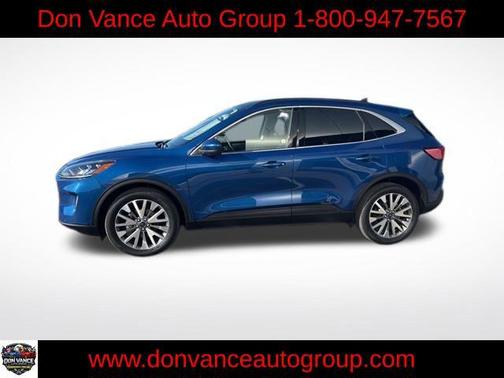 Atlas Blue Metallic 2022 Ford Escape Titanium