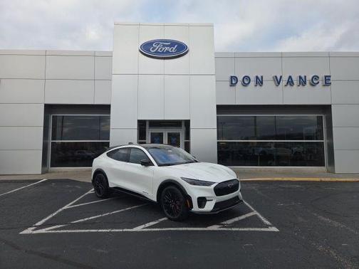 Star White Metallic Tri-Coat 2025 Ford Mustang Mach-E Premium SUV