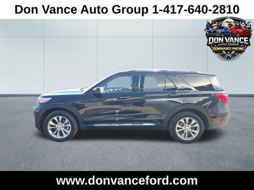 Agate Black Metallic 2023 Ford Explorer Limited