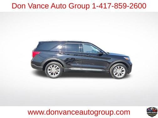 Agate Black Metallic 2023 Ford Explorer Limited