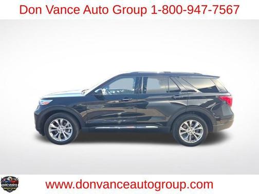 Agate Black Metallic 2023 Ford Explorer Limited