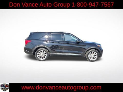 Agate Black Metallic 2023 Ford Explorer Limited