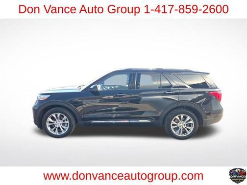 Agate Black Metallic 2023 Ford Explorer Limited