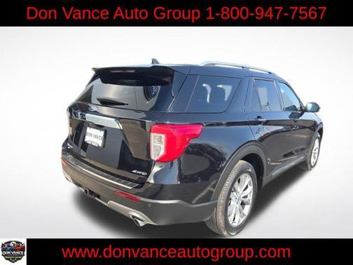 Agate Black Metallic 2023 Ford Explorer Limited