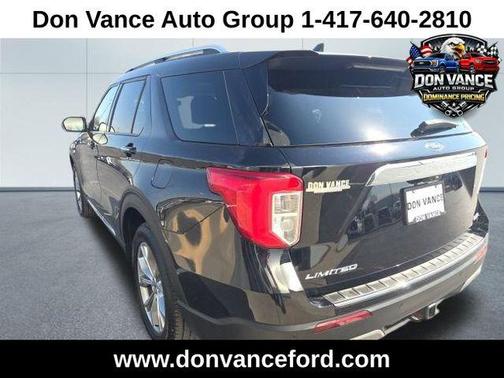 Agate Black Metallic 2023 Ford Explorer Limited
