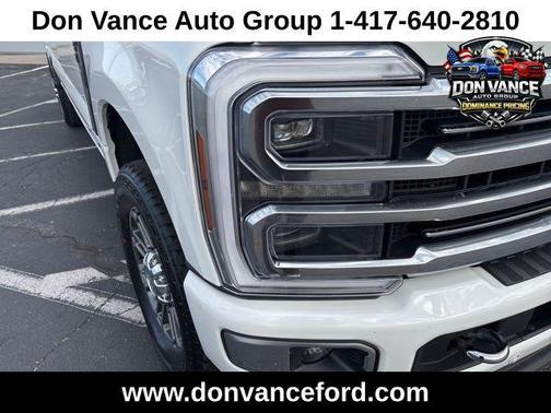 Star White Metallic Tri-Coat 2024 Ford F-350 Limited