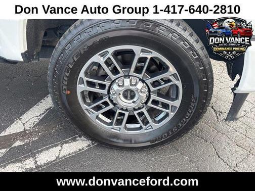 Star White Metallic Tri-Coat 2024 Ford F-350 Limited