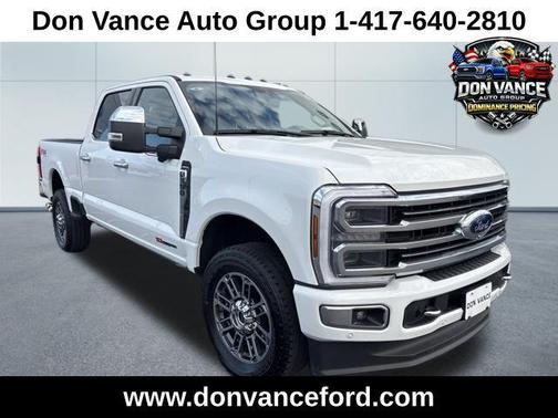 Star White Metallic Tri-Coat 2024 Ford F-350 Limited