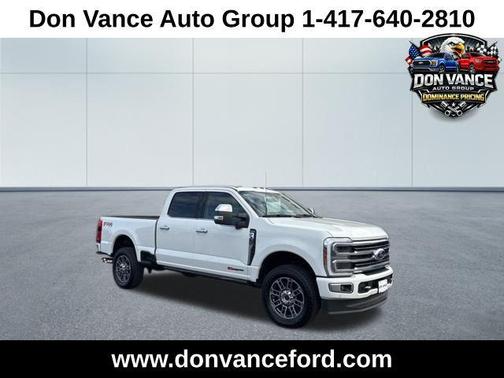 Star White Metallic Tri-Coat 2024 Ford F-350 Limited