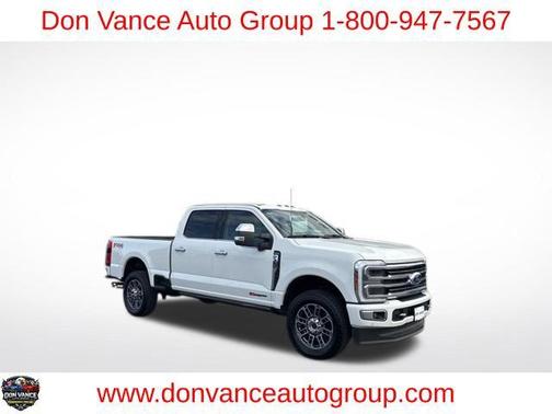 Star White Metallic Tri-Coat 2024 Ford F-350 Limited