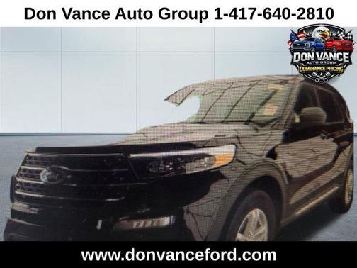 Agate Black Metallic 2023 Ford Explorer XLT