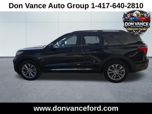 Agate Black Metallic 2024 Ford Explorer XLT
