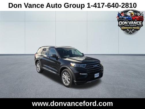 Agate Black Metallic 2024 Ford Explorer XLT