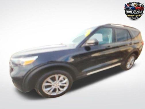 Agate Black Metallic 2023 Ford Explorer XLT