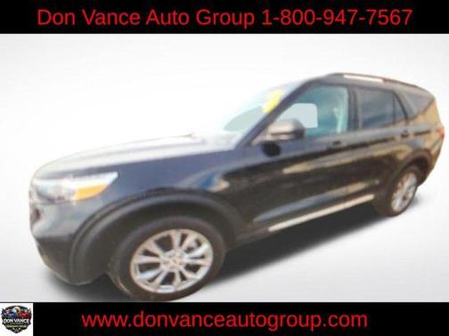 Agate Black Metallic 2023 Ford Explorer XLT
