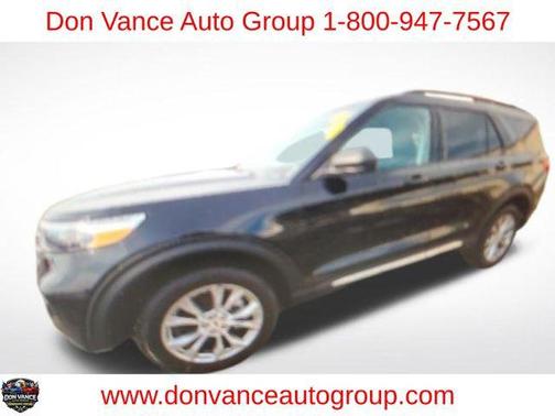 Agate Black Metallic 2023 Ford Explorer XLT