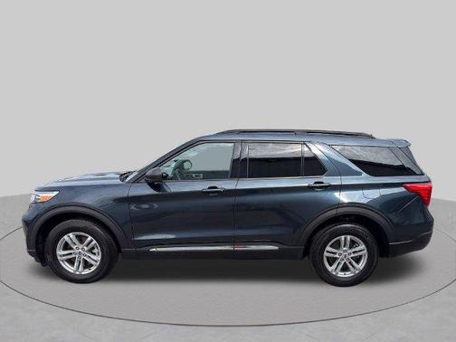 Blue Metallic 2023 Ford Explorer XLT