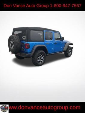 Hydro Blue Pearlcoat 2023 Jeep Wrangler Rubicon