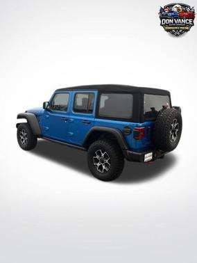 Hydro Blue Pearlcoat 2023 Jeep Wrangler Rubicon