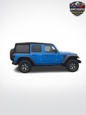 Hydro Blue Pearlcoat 2023 Jeep Wrangler Rubicon