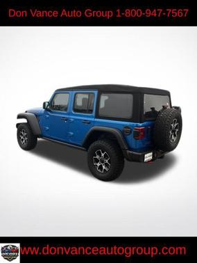 Hydro Blue Pearlcoat 2023 Jeep Wrangler Rubicon