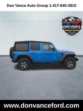 Hydro Blue Pearlcoat 2023 Jeep Wrangler Rubicon