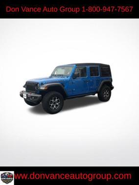 Hydro Blue Pearlcoat 2023 Jeep Wrangler Rubicon