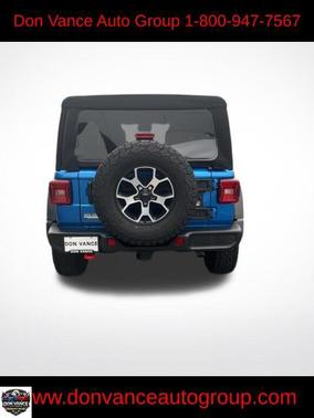 Hydro Blue Pearlcoat 2023 Jeep Wrangler Rubicon