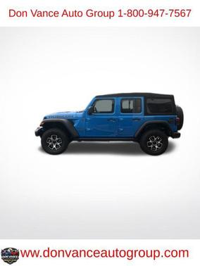 Hydro Blue Pearlcoat 2023 Jeep Wrangler Rubicon