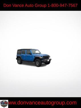 Hydro Blue Pearlcoat 2023 Jeep Wrangler Rubicon