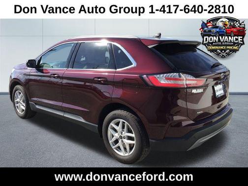 Burgundy Velvet Metallic Tinted Clearcoat 2024 Ford Edge SEL