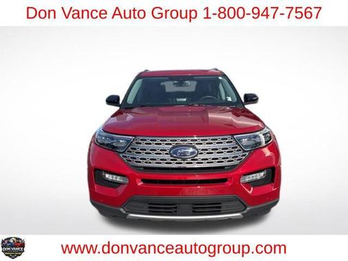 Rapid Red Metallic Tinted Clearcoat 2023 Ford Explorer Limited