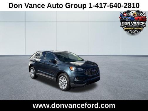 Stone Blue Metallic 2024 Ford Edge SEL