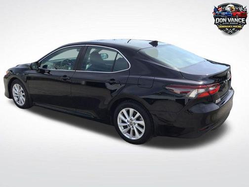 Midnight Black Metallic 2021 Toyota Camry LE