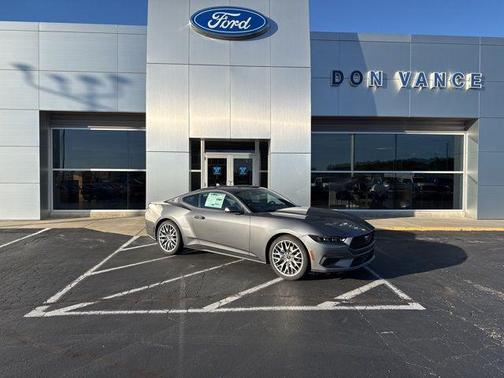Carbonized Gray Metallic 2026 Ford Mustang EcoBoost Premium Coupe