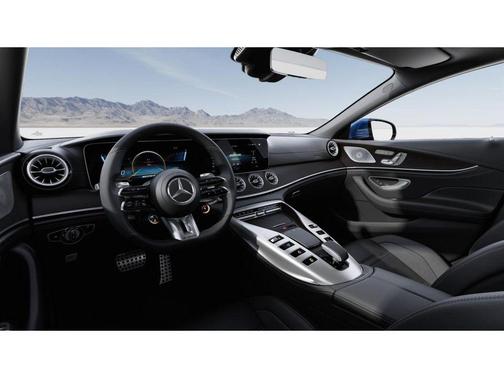 Blue 2022 Mercedes-Benz AMG GT 53 4-Door