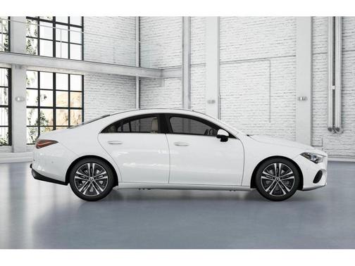 Polar White 2026 Mercedes-Benz CLA 250 4MATIC