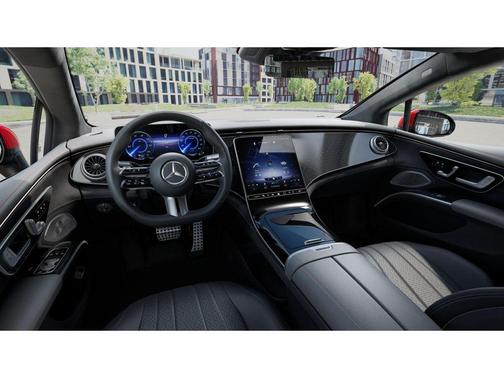 MANUFAKTUR Cardinal Red Metallic 2023 Mercedes-Benz EQS 450 4MATIC