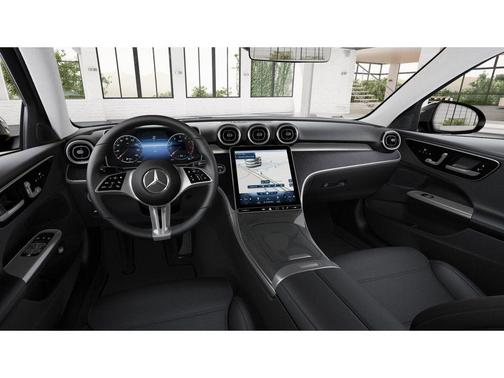Black 2023 Mercedes-Benz C-Class C 300 4MATIC
