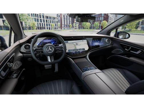 Nautical Blue 2026 Mercedes-Benz EQS 450 4MATIC