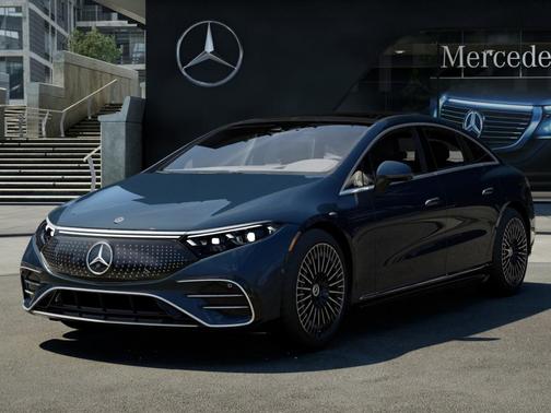 Nautical Blue 2026 Mercedes-Benz EQS 450 4MATIC