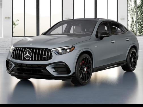 Silver 2025 Mercedes-Benz AMG GLC 63 S E Performance 4MATIC Coupe