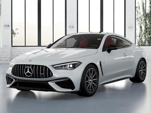 Moonlight White 2026 Mercedes-Benz AMG CLE 53 4MATIC+