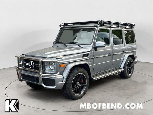 Silver 2015 Mercedes-Benz G-Class 4MATIC