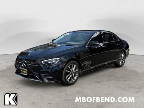 Black 2021 Mercedes-Benz E-Class 4MATIC